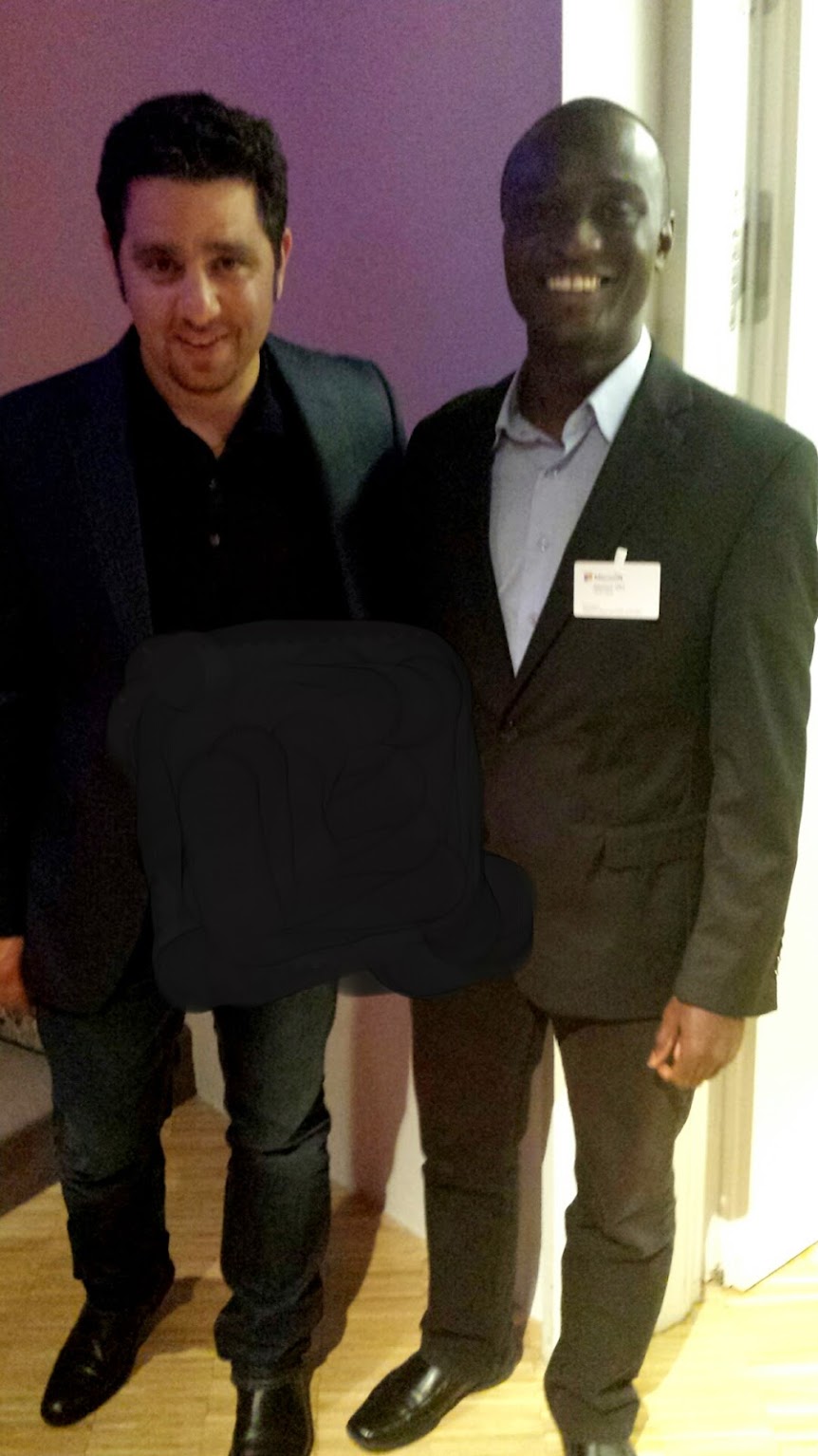 Met with Panos Panay of Microsoft