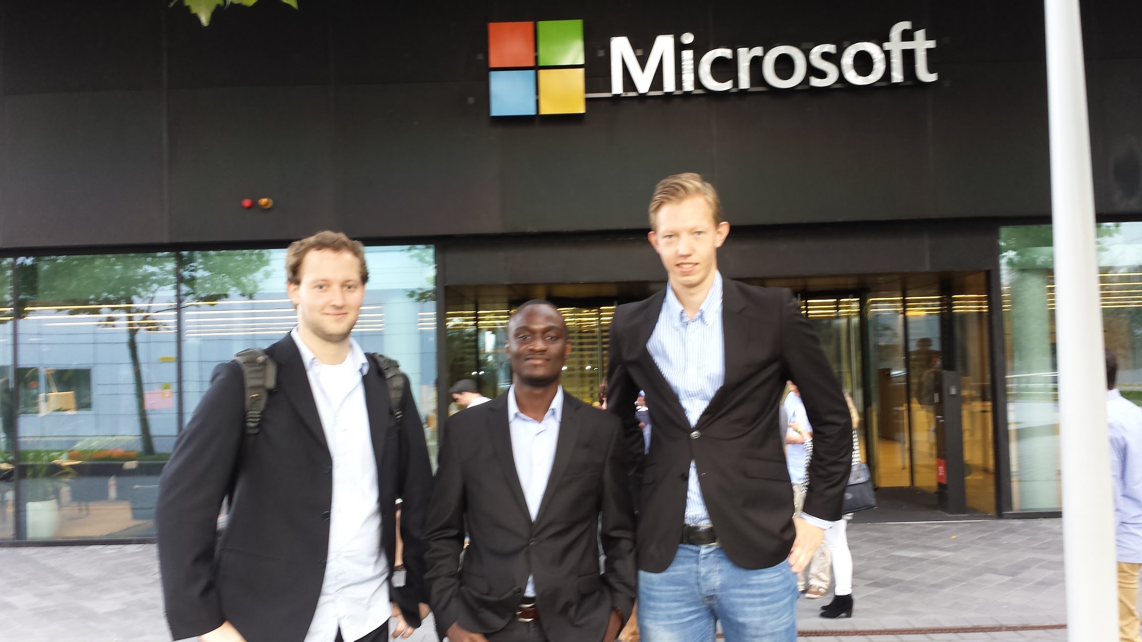 Company visit to Microsoft Office