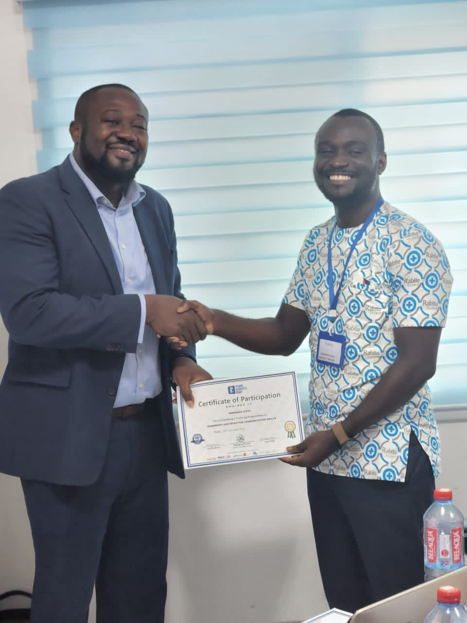 Leadership and communication training for Rabito management team
